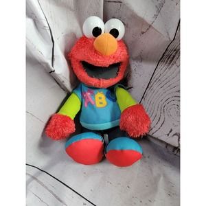 Sesame Street TALKING ABC Elmo Childrens Plush Toy Figure 2013 Working